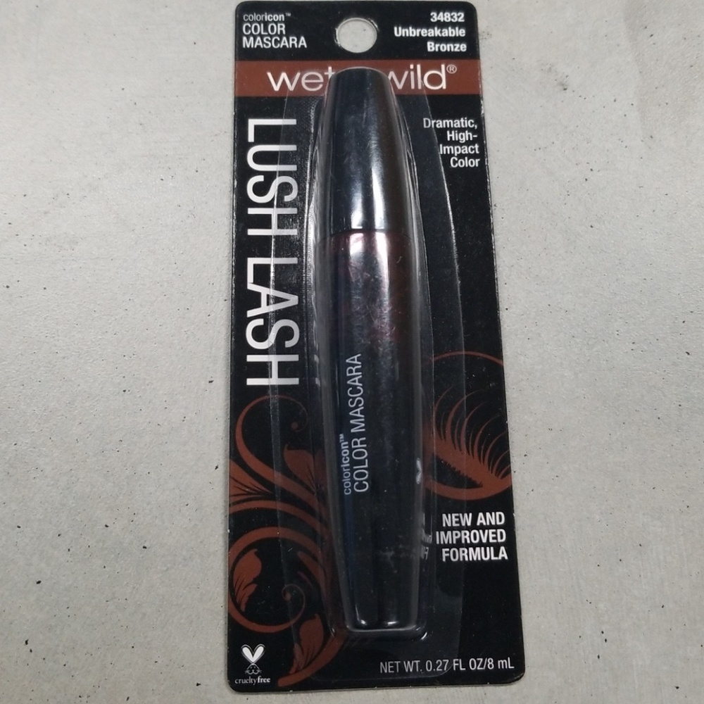 5/$15 wet n Wild unbreakable bronze mascara brown